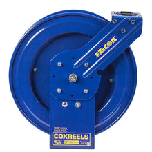 Load image into Gallery viewer, Stainless Steel EZ-Coil Spring Driven Hose Reel 3/8 Inch x 50 Ft 6000 PSI Breathing Air Less Hose - Coxreels EZ-P-BHL-350