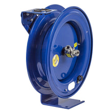 Load image into Gallery viewer, Stainless Steel EZ-Coil Spring Driven Hose Reel 3/8 Inch x 50 Ft 6000 PSI Breathing Air Less Hose - Coxreels EZ-P-BHL-350