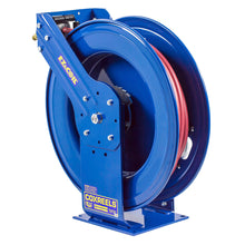 Load image into Gallery viewer, EZ-Coil Spring Driven Hose Reel 3/8 Inch x 75 Ft 4000 PSI Oil Less Hose - Coxreels EZ-THPL-375