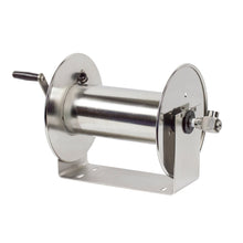 Load image into Gallery viewer, Stainless Steel Hand Crank Hose Reel 3/4 Inch x 100 Ft 4000 PSI Less Hose - Coxreels 117-5-100-SS