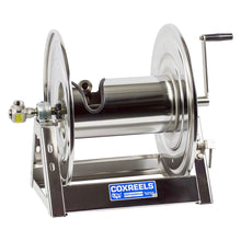 Load image into Gallery viewer, Stainless Steel Hand Crank Hose Reel 3/4 Inch x 200 Ft 3000 PSI Less Hose - Coxreels 1125-5-200-SP