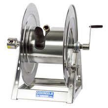 Load image into Gallery viewer, Stainless Steel Hand Crank Hose Reel 1 Inch x 200 Ft 3000 PSI Less Hose - Coxreels 1175-6-200-SP