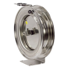 Load image into Gallery viewer, Stainless Steel Spring Driven Hose Reel 1/2 Inch x 25 Ft 300 PSI Less Hose - Coxreels P-LPL-425-SS