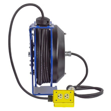 Load image into Gallery viewer, Spring Driven Power Cord Reel 10 AWG x 50 Ft - Coxreels PC17-5010-X