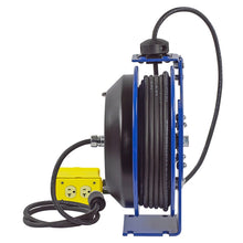 Load image into Gallery viewer, Spring Driven Power Cord Reel 10 AWG x 50 Ft - Coxreels PC17-5010-X