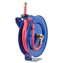 Load image into Gallery viewer, Spring Driven Hose Reel 3/4 Inch x 25 Ft 300 PSI Fuel Less Hose - Coxreels SHFL-N-525