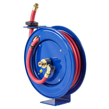 Load image into Gallery viewer, Spring Driven Hose Reel 3/4 Inch x 25 Ft 300 PSI Fuel Less Hose - Coxreels SHFL-N-525