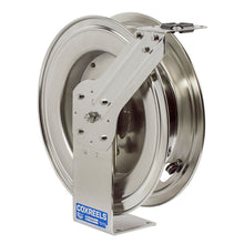 Load image into Gallery viewer, Stainless Steel Spring Driven Hose Reel 3/4 Inch x 25 Ft 300 PSI Less Hose - Coxreels SHL-N-525-SS