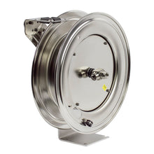 Load image into Gallery viewer, Stainless Steel Spring Driven Hose Reel 3/4 Inch x 25 Ft 300 PSI Less Hose - Coxreels SHL-N-525-SS