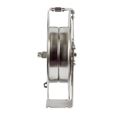 Load image into Gallery viewer, Stainless Steel Spring Driven Hose Reel 3/4 Inch x 25 Ft 300 PSI Less Hose - Coxreels SHL-N-525-SS