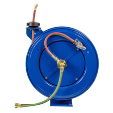 Load image into Gallery viewer, Spring Driven Dual Hose Reel 1/4 Inch x 100 Ft 200 PSI Less Hose - Coxreels SHWTL-N-1100