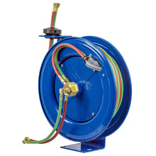 Load image into Gallery viewer, Spring Driven Dual Hose Reel 1/4 Inch x 100 Ft 200 PSI Less Hose - Coxreels SHWTL-N-1100