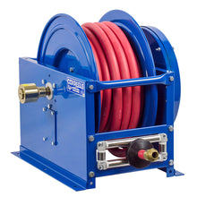 Load image into Gallery viewer, Spring Driven Hose Reel 1 Inch x 75 Ft 300 PSI Fuel with Hose - Coxreels SLPF-675