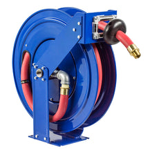 Load image into Gallery viewer, Spring Driven Hose Reel 3/4 Inch x 50 Ft 300 PSI Fuel Less Hose - Coxreels TSHFL-N-550