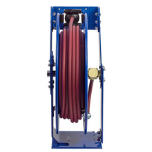 Load image into Gallery viewer, Spring Driven Hose Reel 1/4 Inch x 100 Ft 5000 PSI Grease with Hose - Coxreels THP-N-1100