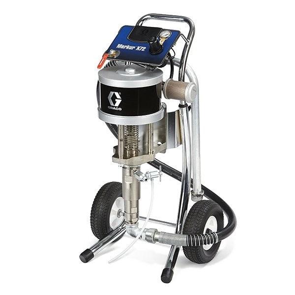 Merkur 72:1 Cart-Mount Airless Sprayer Package, XTR-7 Gun, 519 XHD Tip, 25 ft (7.6 m) Hose, 6 ft (1.8 m) Whip Hose