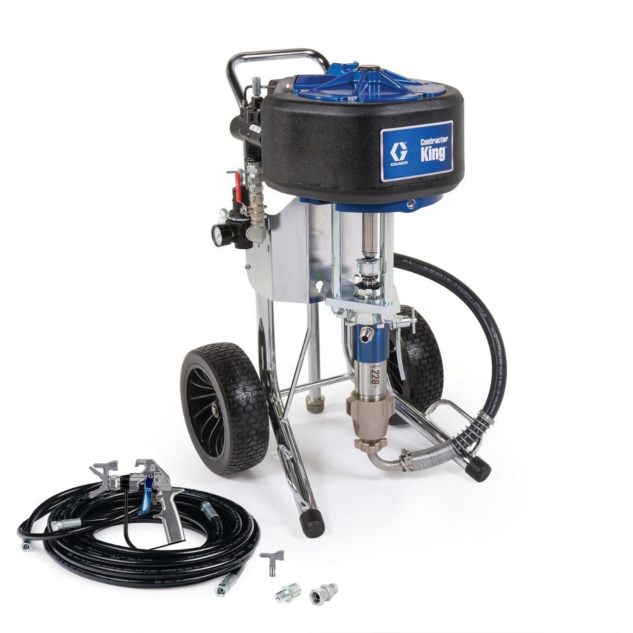 Graco Contractor King 60:1 Air Powered Airless Sprayer, Complete