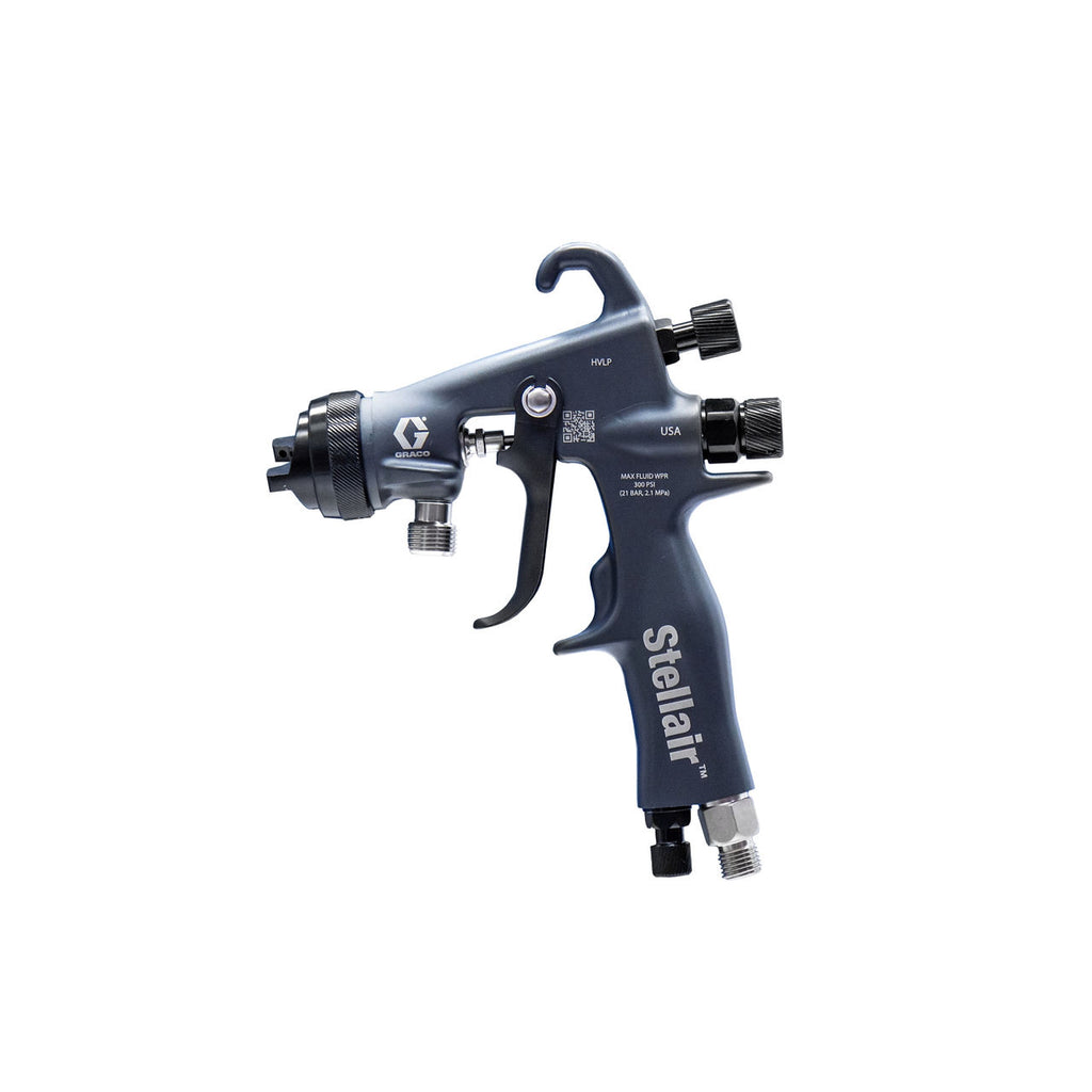 Graco Stellair Air Spray Gun, Conventional,General Industry, PEEK Tip