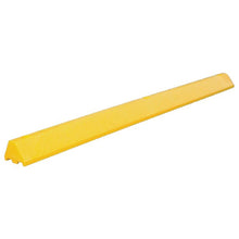 Load image into Gallery viewer, 6ft Standard Recycled Plastic Parking Stop with Steel Spike Hardware for Asphalt Installs, Yellow — image 4 of 5