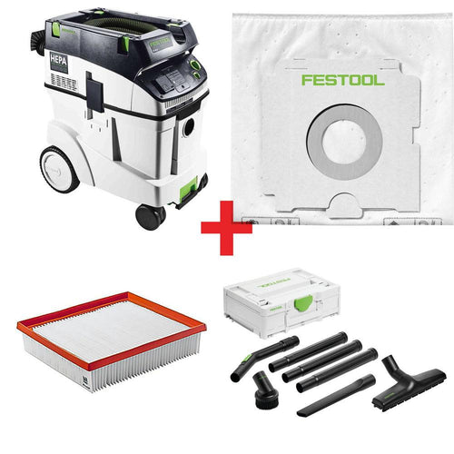 Festool CT48 PRO CT 48 HEPA Dust Extractor Pro Bundle