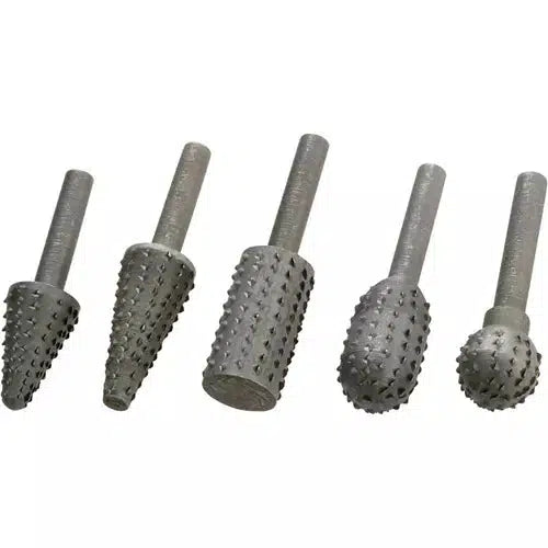 Steelex D2257 - Rotary Rasp 5 pc. Set