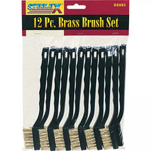 Load image into Gallery viewer, Steelex D2481 - 12 pc. Brush Sets - Brass