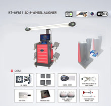 Load image into Gallery viewer, Katool Automotive Equipment AV651 Wheel Alignment Machine Works on 2 Post &amp; Scissor Lift