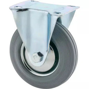 Steelex D2584 - 5" Gray Industrial Fixed Caster