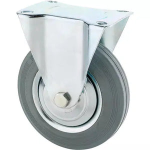 Steelex D2585 - 6-1/4" Gray Industrial Fixed Caster