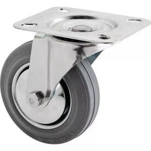 Steelex D2588 - 4" Gray Industrial Swivel Caster