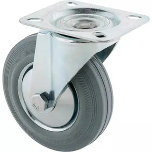 Steelex D2589 - 5" Gray Industrial Swivel Caster