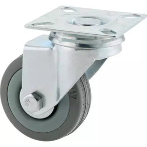 Steelex D2592 - 2" Gray Rubber Swivel Caster