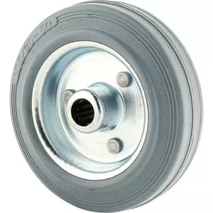 Steelex D2644 - 4" Gray Rubber Tire