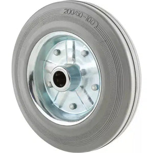 Steelex D2646 - 8" Gray Rubber Tire