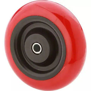 Steelex D2652 - 4" Red Polyurethane Wheels