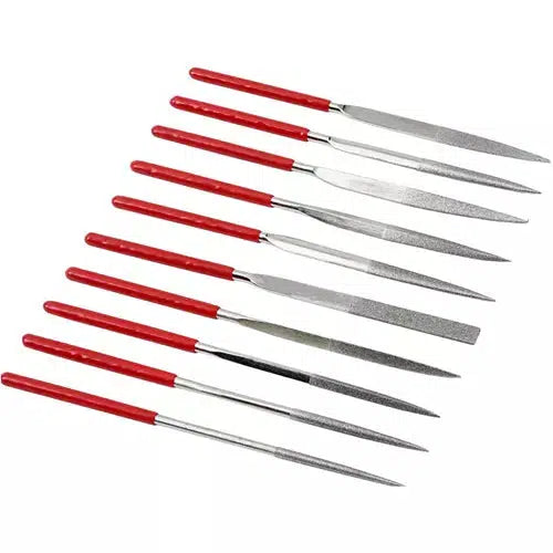 Steelex D3121 - 10 pc. Diamond File Set