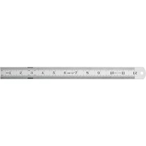 Shop Fox D3264 - 12" Aluminum Ruler