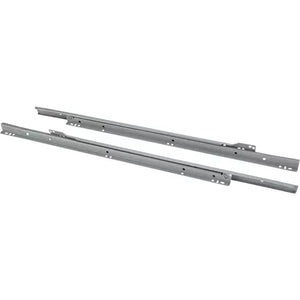 Steelex D4325 - 22" European Style Self-Closing Drawer Slide, Grey pack of two