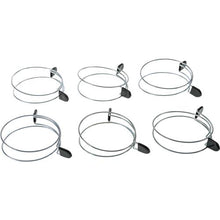 Load image into Gallery viewer, 4" Double-Loop Squeeze Hose Clamp, 6 Pk.