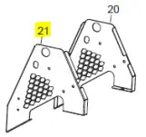 Load image into Gallery viewer, Left Side Panel (SX) Replacement for Flame 115 Heater