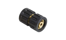 Load image into Gallery viewer, Brass M22 Female x M22 Female Twist Seal Coupler for Joining Two 14mm M22 Plugs