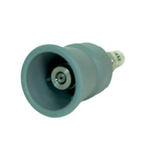 Load image into Gallery viewer, MTM Hydro Gray NHS45 Nozzle with Guard, Size 3.5, 40° Spray Pattern, 1/4" SS Plug - 16.7123