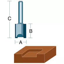 Load image into Gallery viewer, Roman Carbide DC1247 - 5/8&quot; Hinge Mortise 1/4&quot; Shank