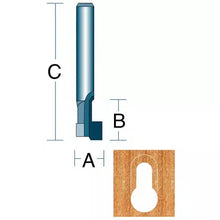 Load image into Gallery viewer, Roman Carbide DC1358 - 1/2&quot; Keyhole 1/4&quot; Shank