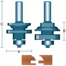 Load image into Gallery viewer, Roman Carbide DC1394 - 2 pc. Quarter Bead Stile &amp; Rail Set