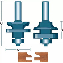 Load image into Gallery viewer, Roman Carbide DC1396 - 2 pc. Ogee Stile &amp; Rail Set