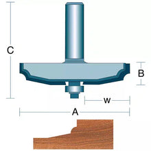 Load image into Gallery viewer, Roman Carbide DC1402 - 2-5/8&quot; 12° Face Cut Panel 1/2&quot; Shank