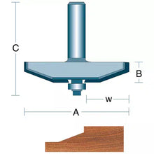 Load image into Gallery viewer, Roman Carbide DC1416 - 3-1/2&quot; 15 Face Cut Panel 1/2&quot; Shank