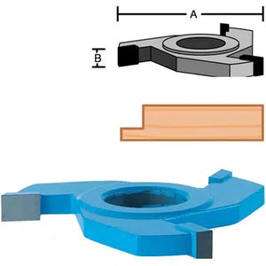 Roman Carbide DC2009 - 1/2" Rabbeting 1/2" Bore