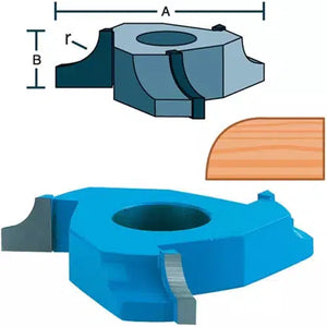 Roman Carbide DC2061 - 1/2" Radius Corner Round 3/4" Bore